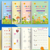 Children Play Magic Book 4 Pcs Set– Interactive, Reusable & Fun Learning Activity Book