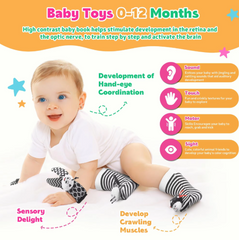 Baby Wrist Rattle & Sensory Socks – Fun, Movement & Early Development in Every Kick