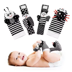 Baby Wrist Rattle & Sensory Socks – Fun, Movement & Early Development in Every Kick