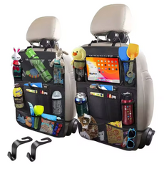 Car Seat Back Organizer – Keep Toys, Snacks & Essentials Neatly Stored on Every Journey