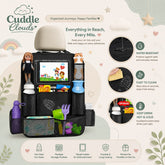 Car Seat Back Organizer – Keep Toys, Snacks & Essentials Neatly Stored on Every Journey