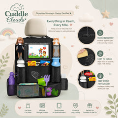 Car Seat Back Organizer – Keep Toys, Snacks & Essentials Neatly Stored on Every Journey