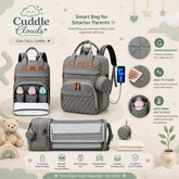 Baby Diaper Backpack – Spacious, Stylish & Travel-Ready Convenience