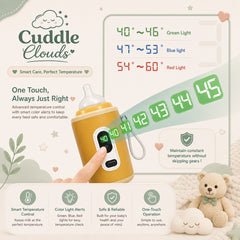Fast Baby Bottle Warmer – Safe, Even Heating for Stress-Free Feeding