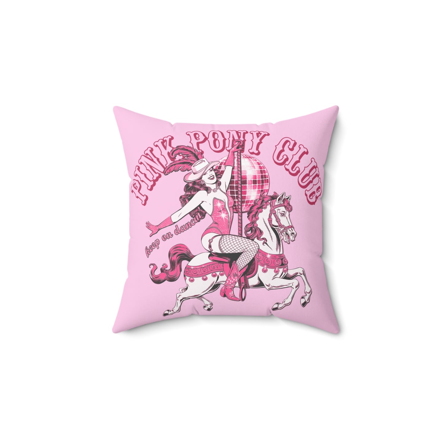 Chappell inspired Pillow | Pink pony Club Pillow | Midwest Princess Tour | Y2k Pillow