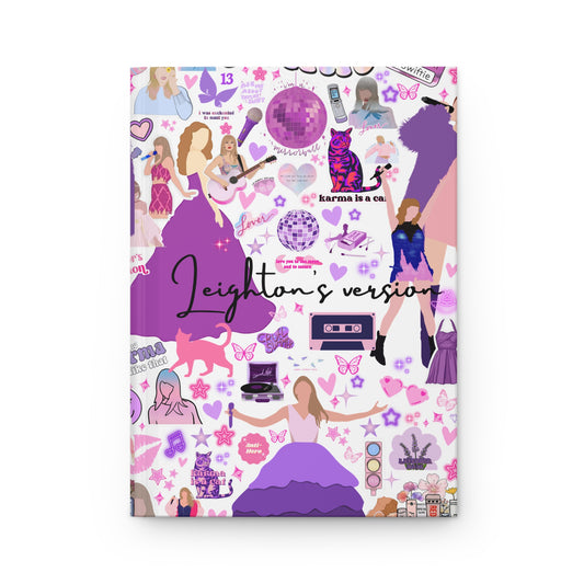 Personalized Taylor Journal | Eras Journal | Swiftie Journal | Taylor Merch | Taylor Gift