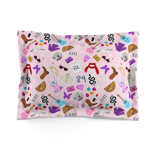 Eras Pattern Pillowcase | Taylor Inspired Pillowcase | Swifty Pillowcase | Taylor Bedding | Swiftys TS gift idea