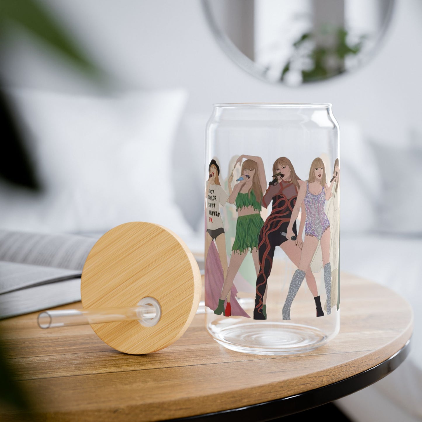 Eras Sipper Glass | Taylor Inspired Tumbler | Swifty Tumbler |  Swiftys TS gift idea | Taylor Merch