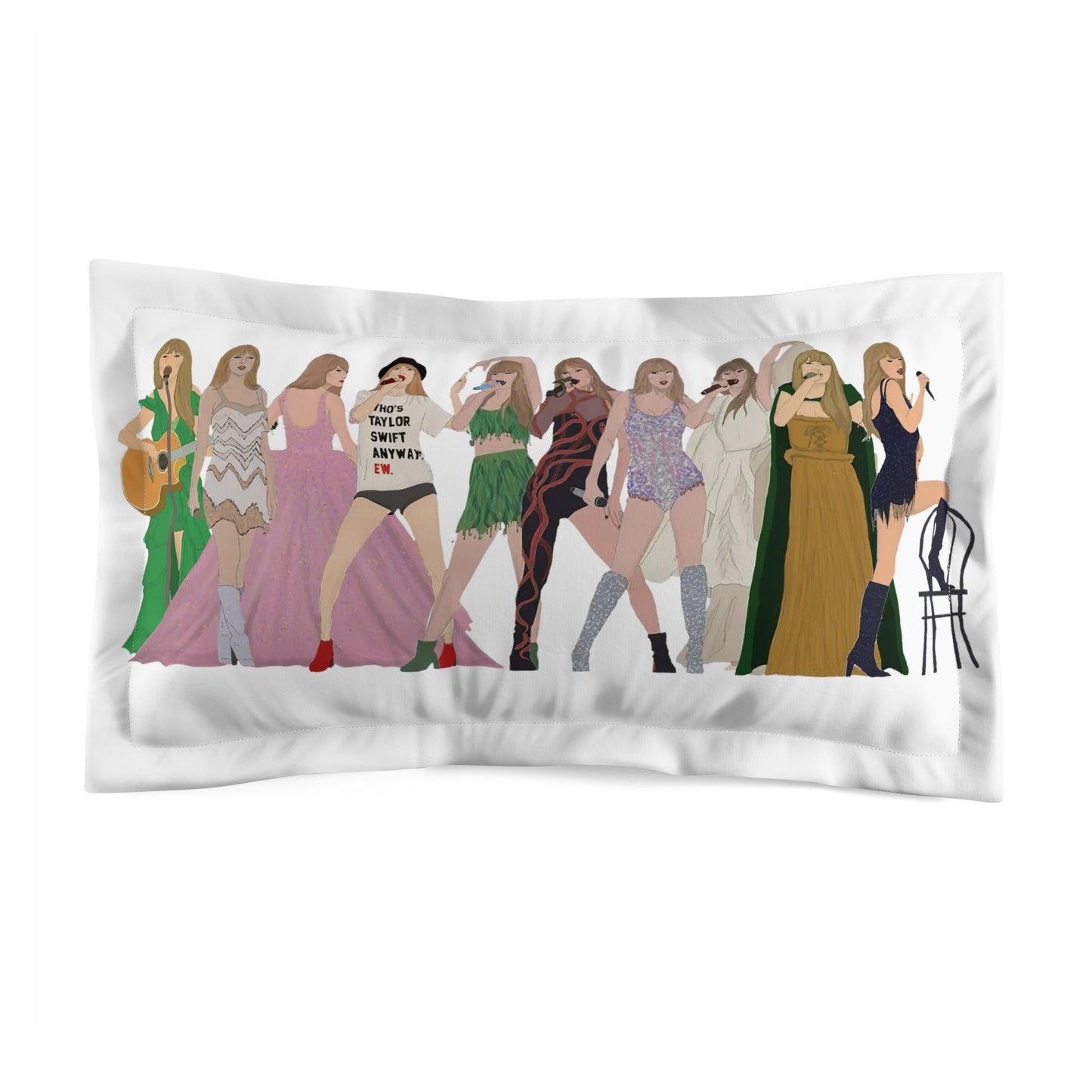 Eras Pillowcase | Taylor Inspired Pillowcase | Swifty Pillowcase | Taylor Bedding | Swiftys TS gift idea