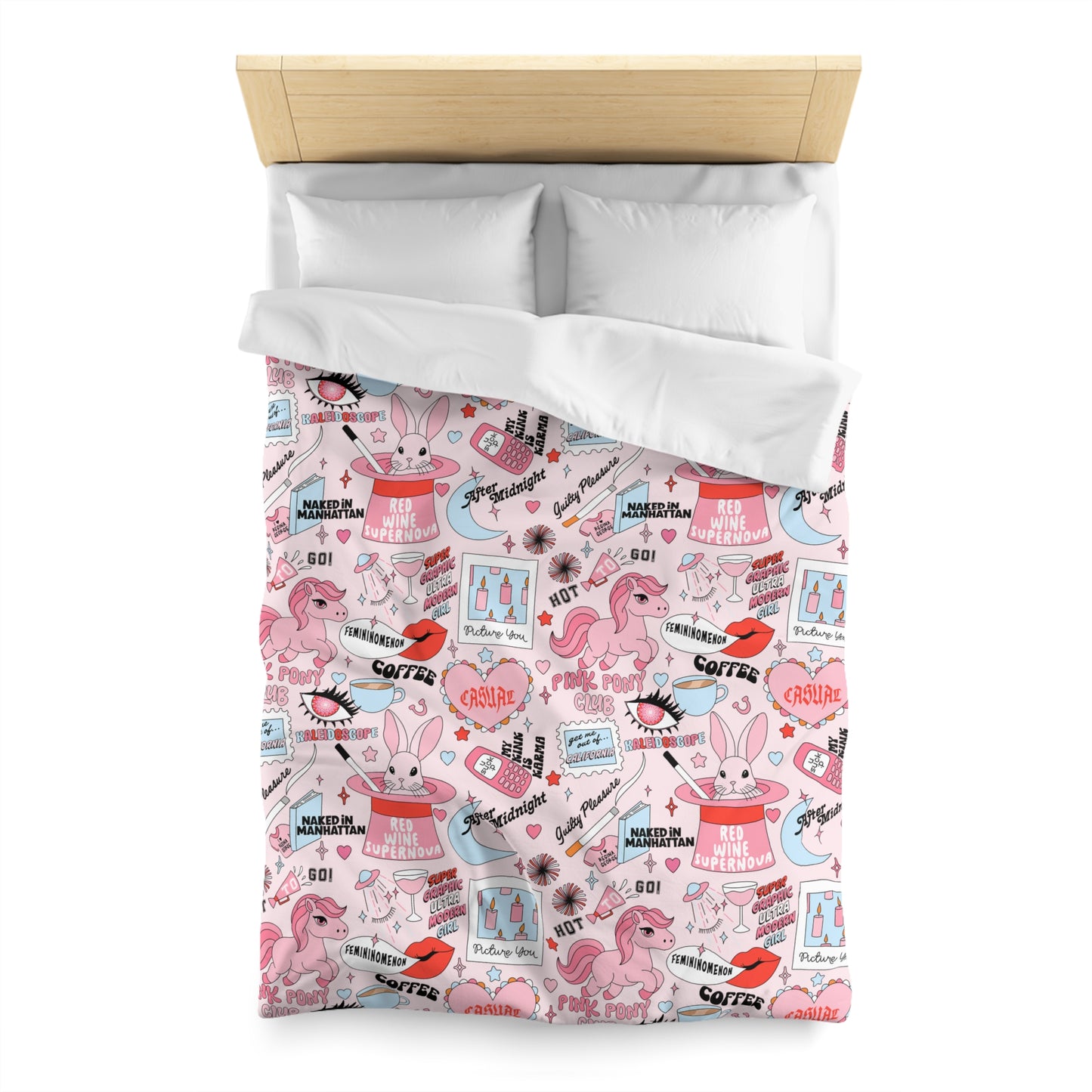 Chappell inspired Duvet Cover | Pink pony Club Duvet Cover | Midwest Princess Tour | Y2k Duvet Cover