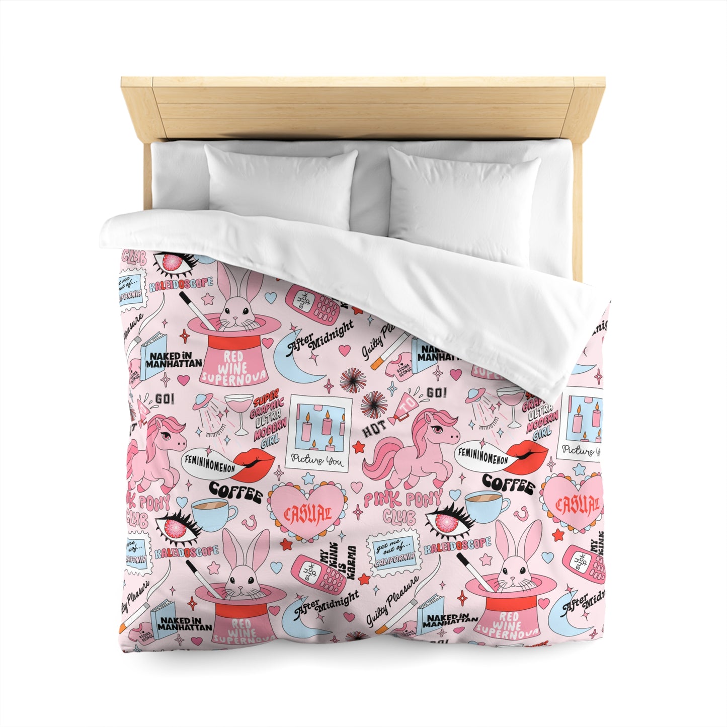 Chappell inspired Duvet Cover | Pink pony Club Duvet Cover | Midwest Princess Tour | Y2k Duvet Cover