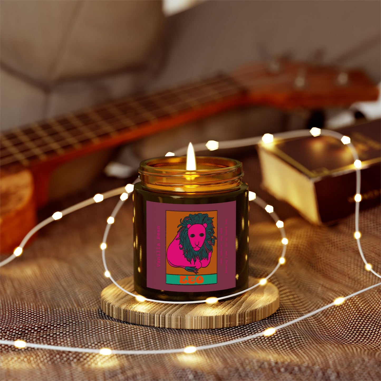 Leo Zodiac Signs Scented Candles