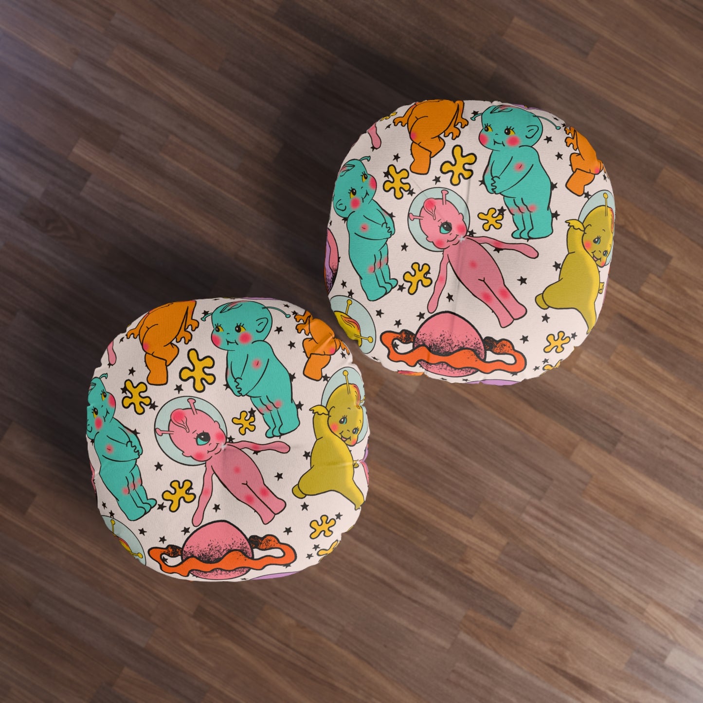 Alien Kewpie Floor Pillow | y2k Pillow