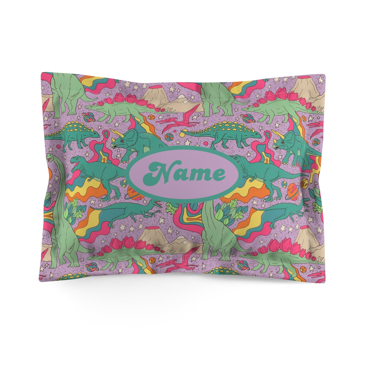 Personalized Dinosaur Pillowcase For Kids | Dinosaur Lover Pillowcase | Dinosaur Pillowcase