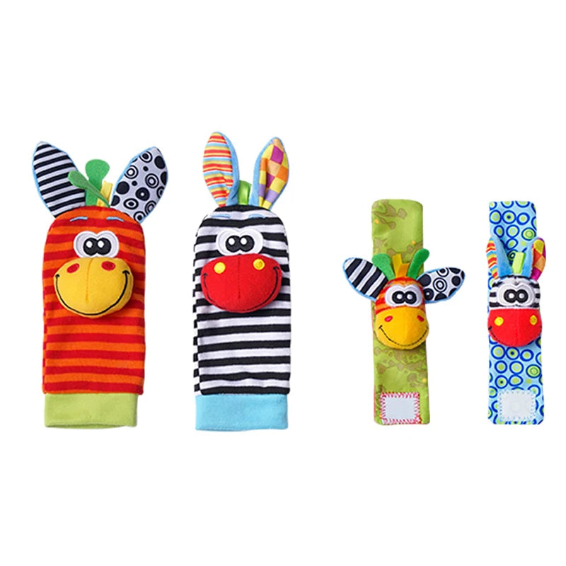 Baby Wrist Rattle & Sensory Socks – Fun, Movement & Early Development in Every Kick