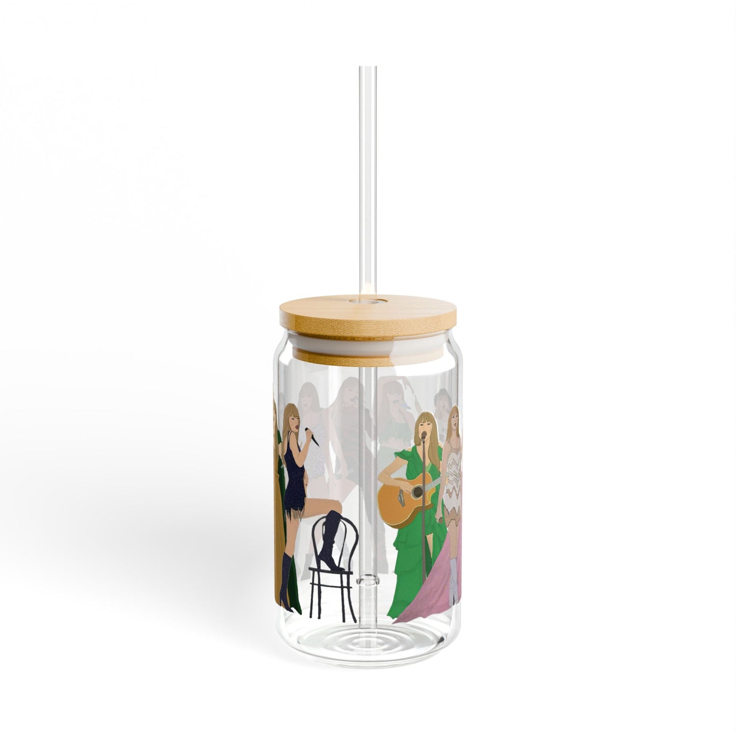 Eras Sipper Glass | Taylor Inspired Tumbler | Swifty Tumbler |  Swiftys TS gift idea | Taylor Merch