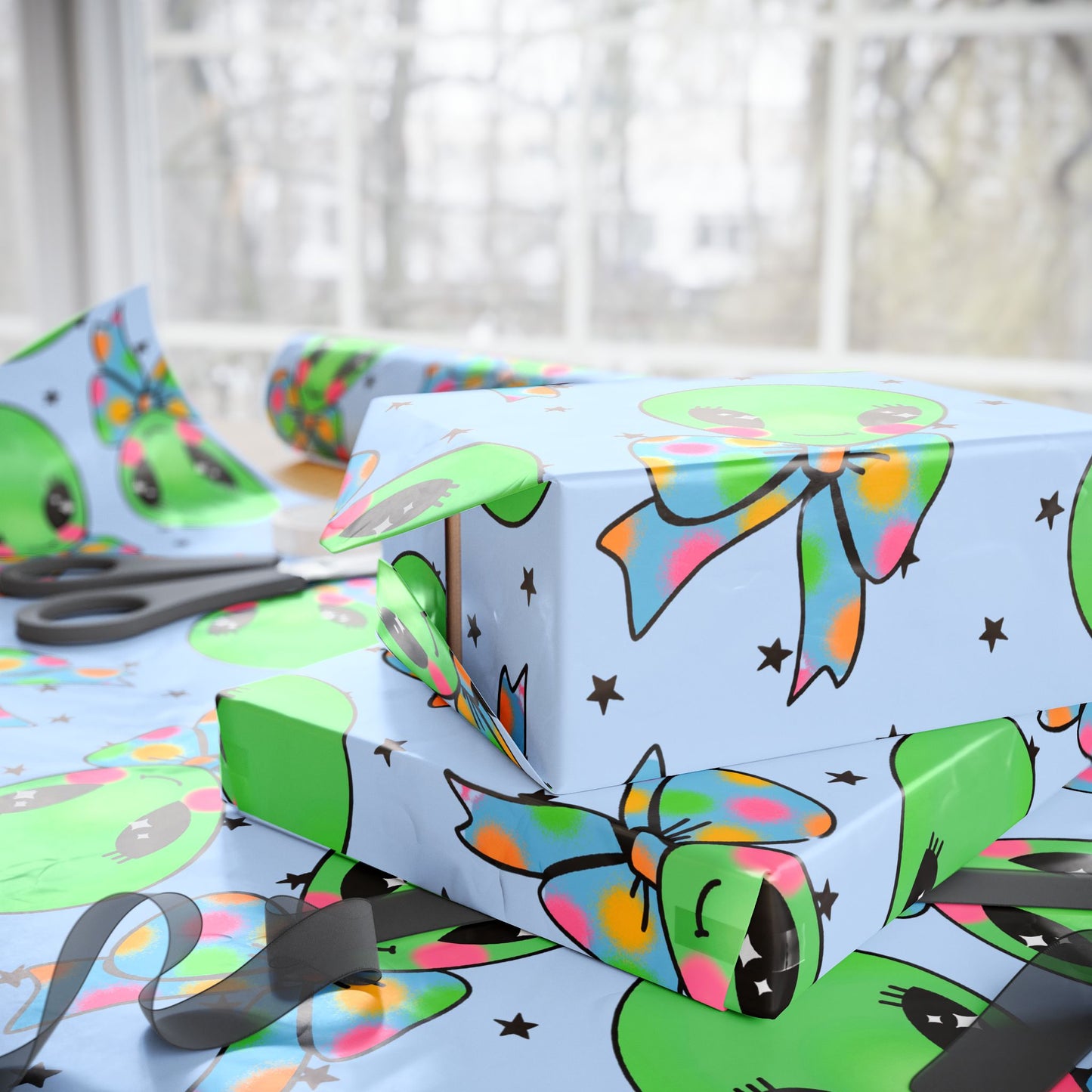 Alien Wrapping Papers