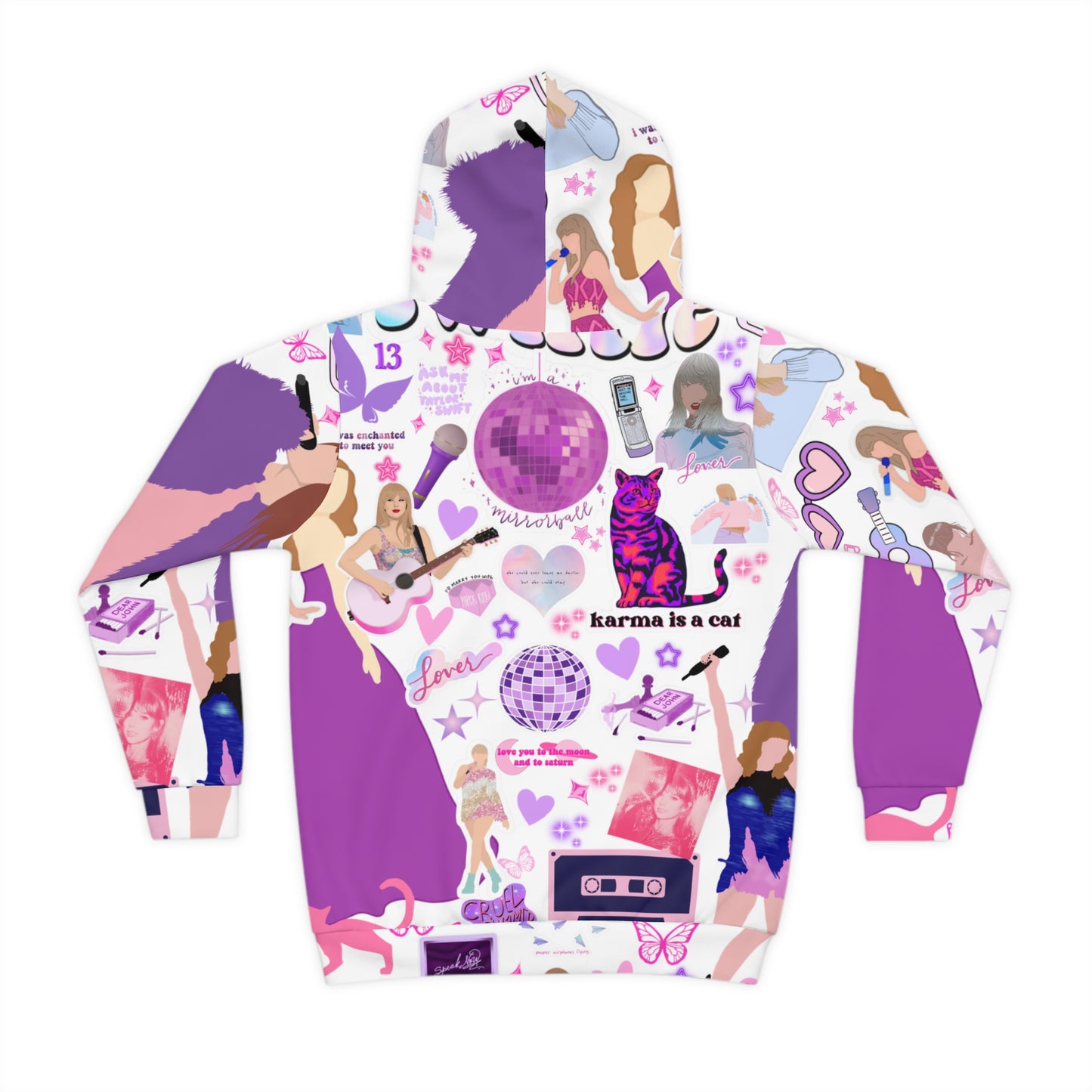 Taylor Inspired Kids Pajama Hoodie | Swifty Pajama | Taylor Bedding | Swiftys TS gift idea | Taylor gifts | Swift Pajama