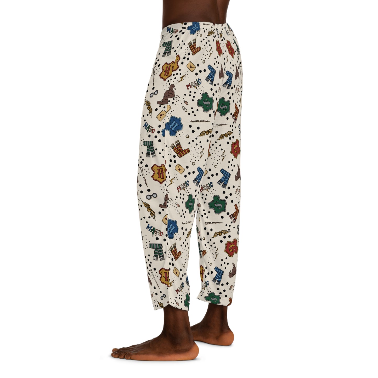 Wizard School Men’s Pajama Pants | Wizard Academy Men’s Pajama Pants | Magic School Men’s Pajama Pants | Magic lover gift