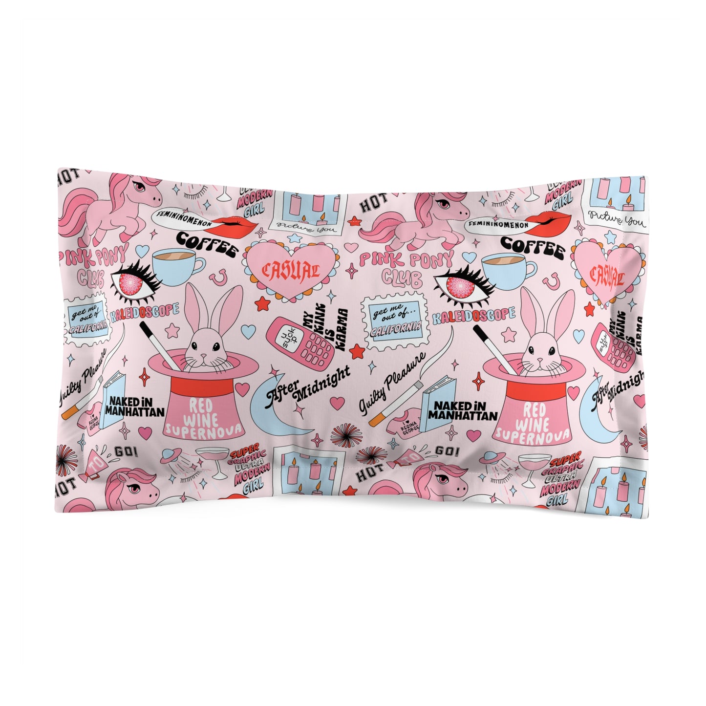 Chappell inspired Pillowcase | Pink pony Club Pillowcase | Midwest Princess Tour | Y2k Pillowcase