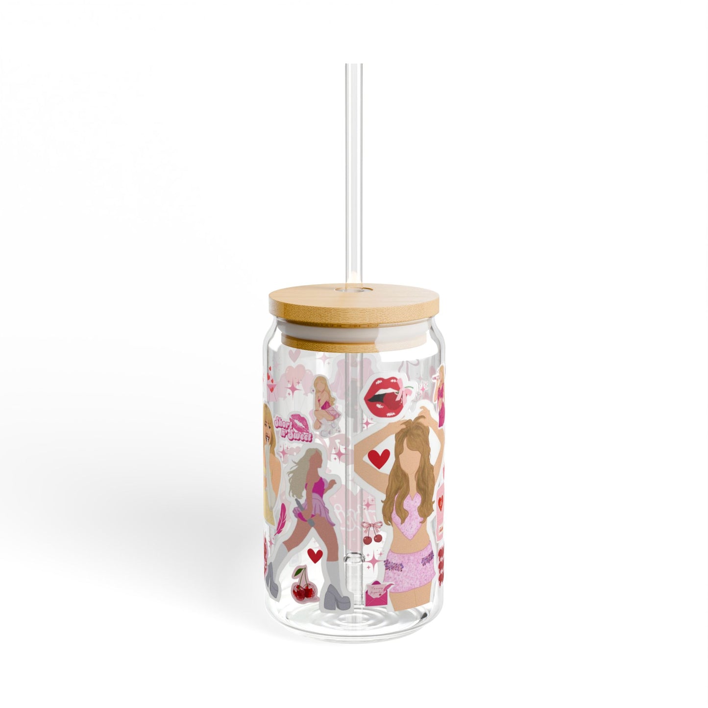 Sabrina Carpenter Sipper Glass | Sabrina Carpenter Tumbler | Short n' Sweet Tour Tumbler | Sabrina Merch | Sabrina Espresso | Please, Please, Please