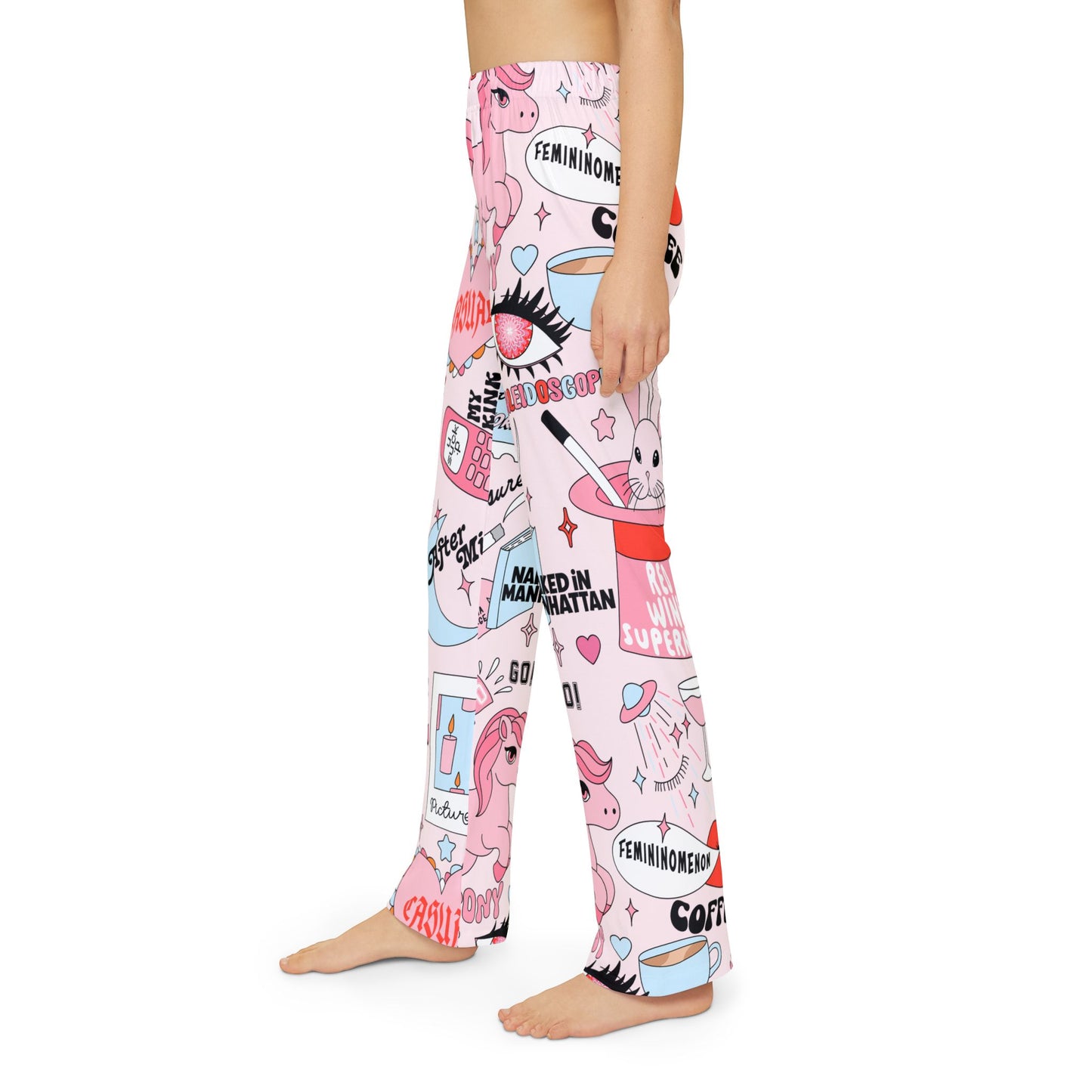 Chappell Inspired Kids Pajama Pants | Pink Pony Club kids Pajama Pants | Midwest Princess Tour | Y2K Pajama