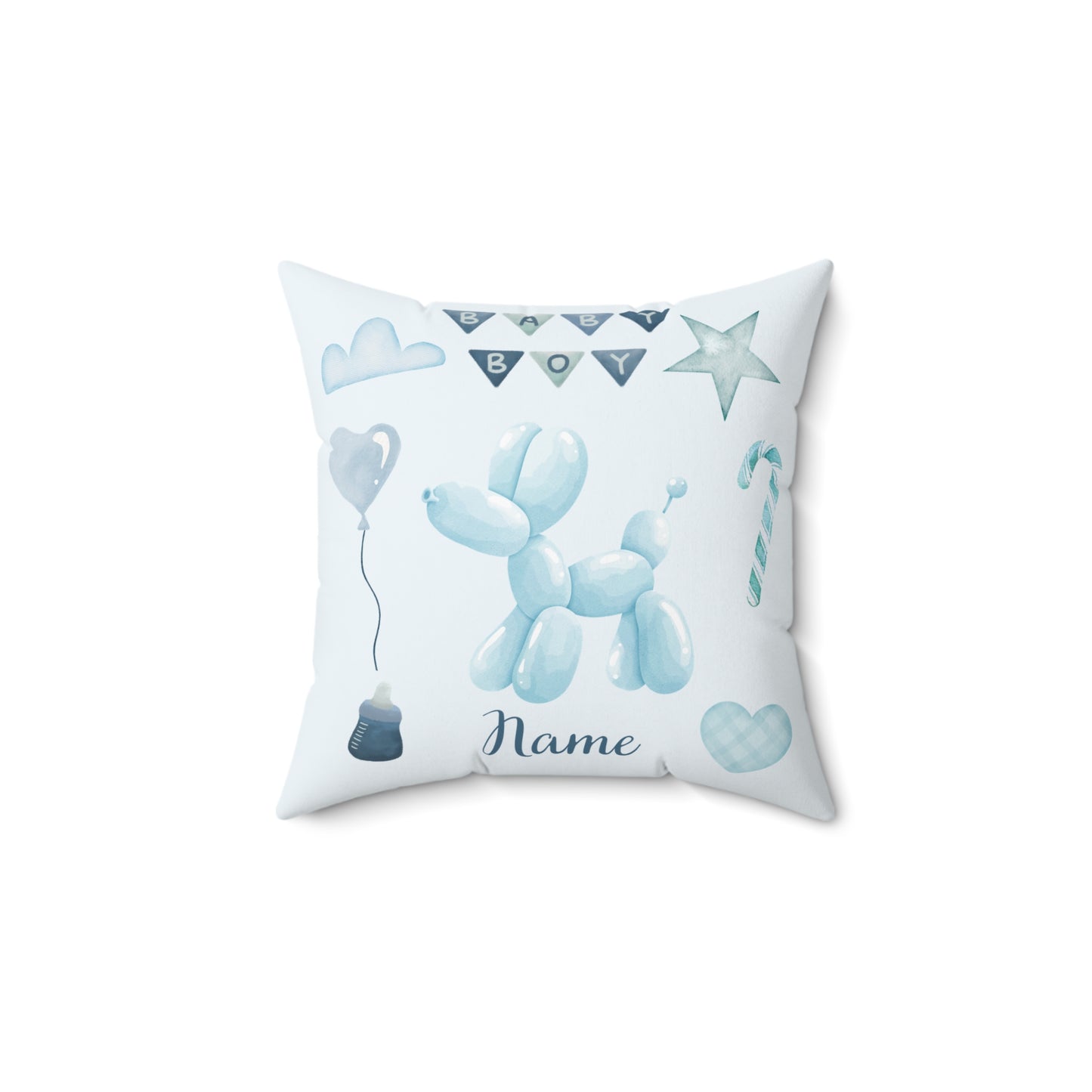 Personalized Baby Boy Pillow | New Born Pillow | Baby Shower Pillow