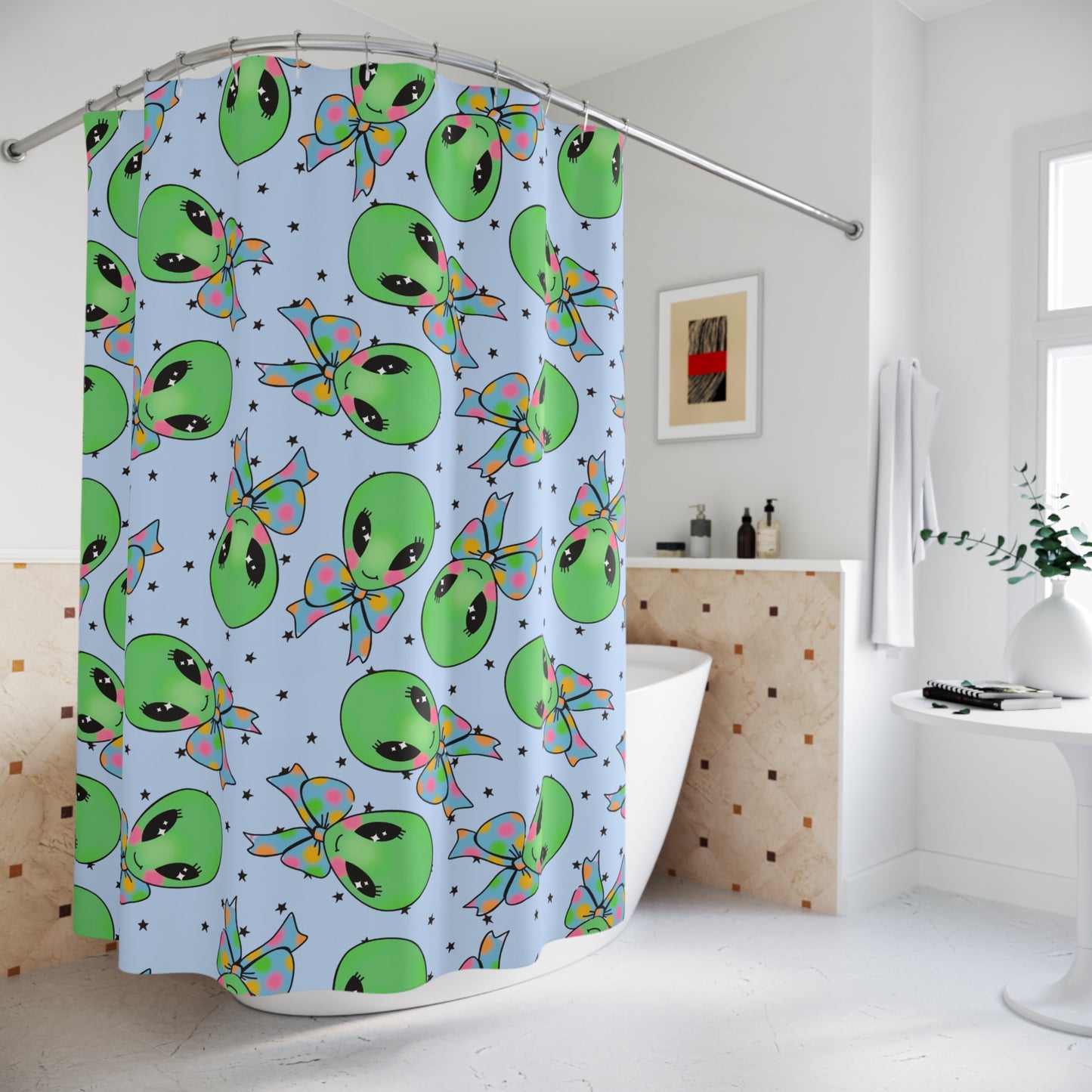 Alien Shower Curtains