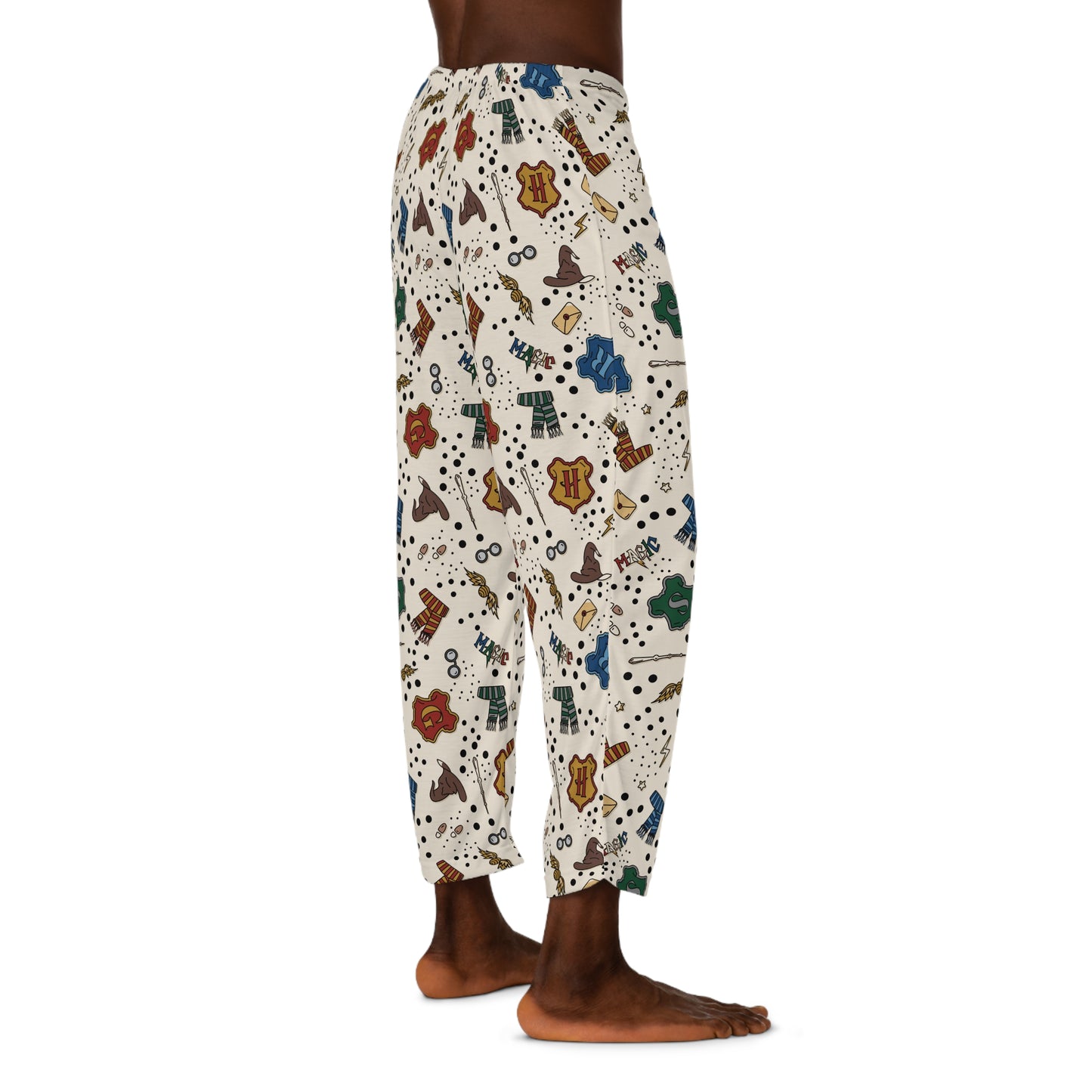 Wizard School Men’s Pajama Pants | Wizard Academy Men’s Pajama Pants | Magic School Men’s Pajama Pants | Magic lover gift