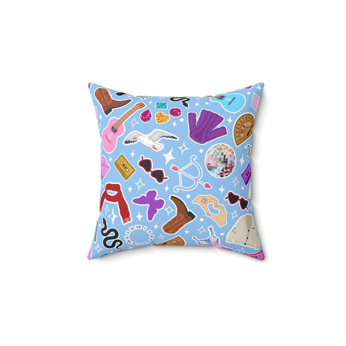 Eras Pattern Pillow | Taylor Inspired Pillow | Swifty Pillow | Taylor Bedding | Swiftys TS gift idea