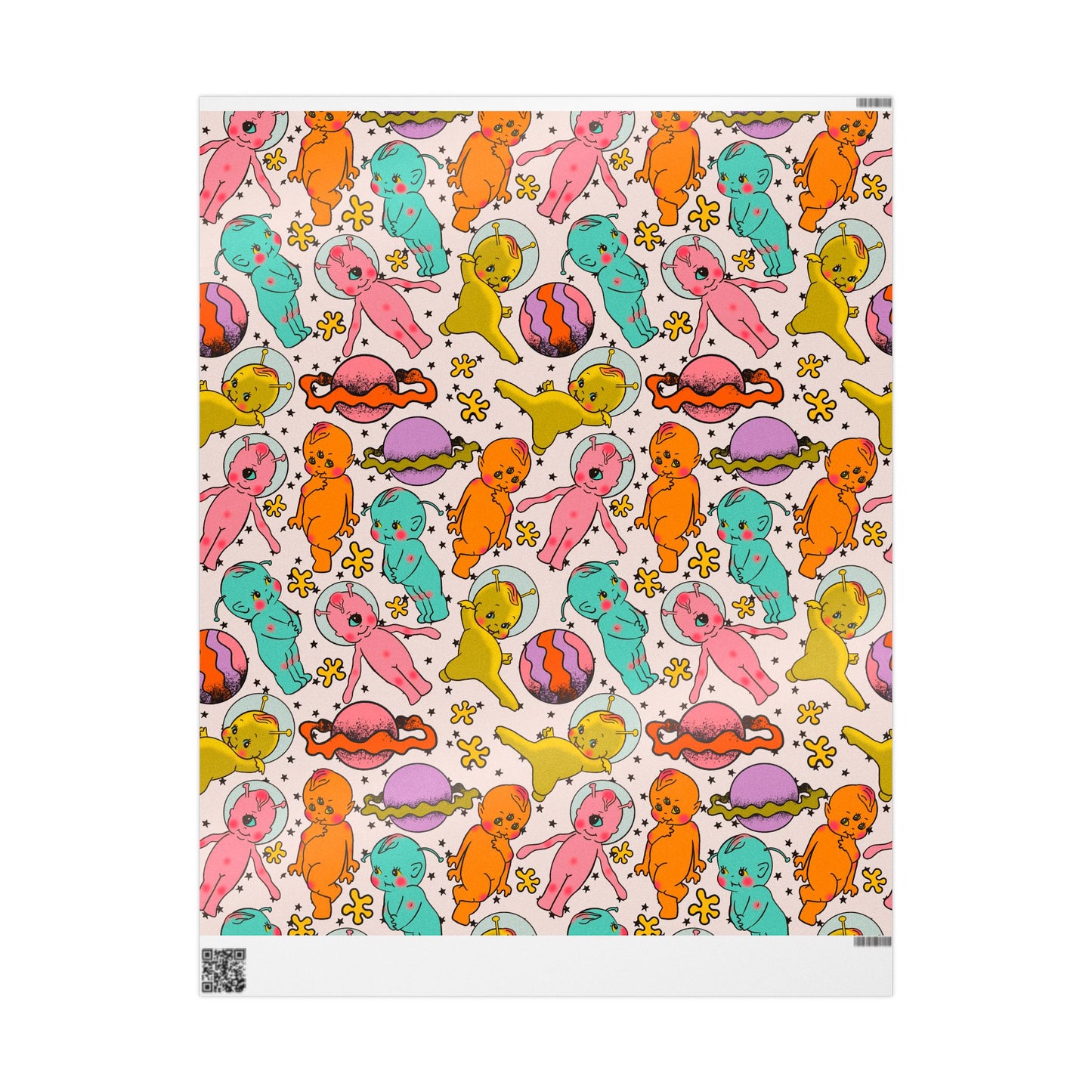 Alien Kewpie Wrapping Papers