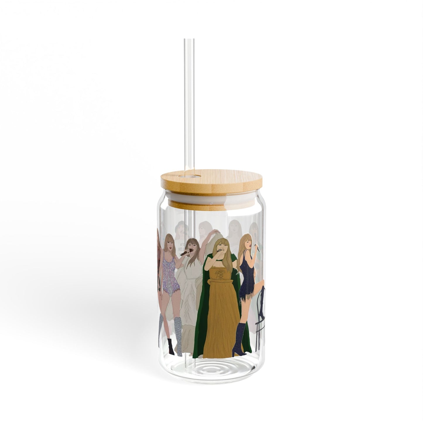 Eras Sipper Glass | Taylor Inspired Tumbler | Swifty Tumbler |  Swiftys TS gift idea | Taylor Merch