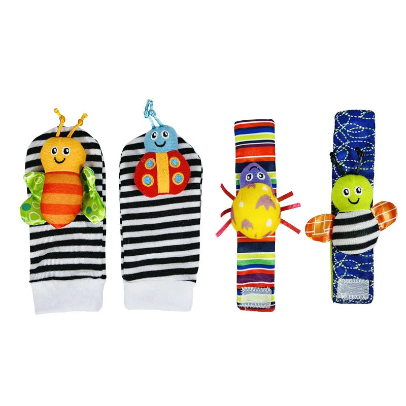Baby Wrist Rattle & Sensory Socks – Fun, Movement & Early Development in Every Kick