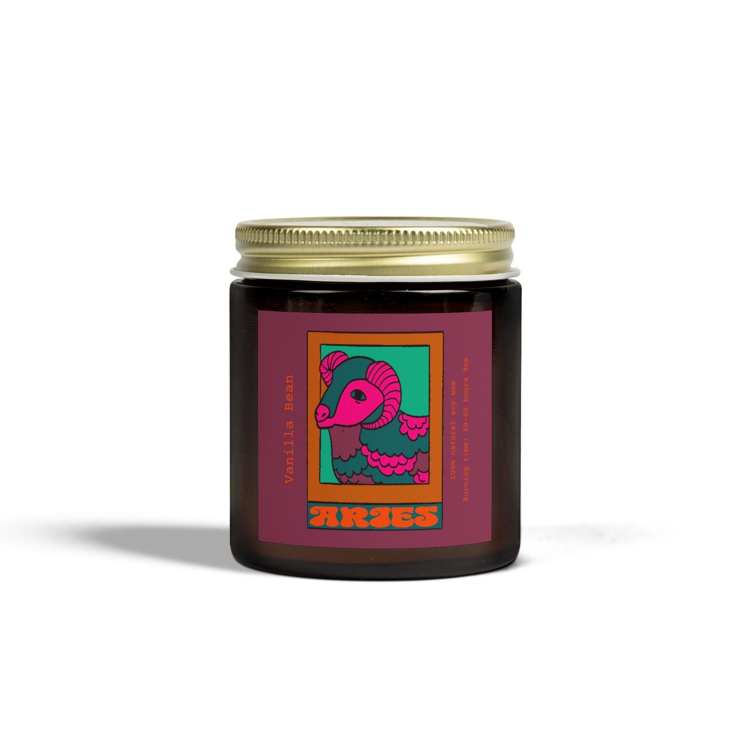 Aries Zodiac Signs Scented Candles