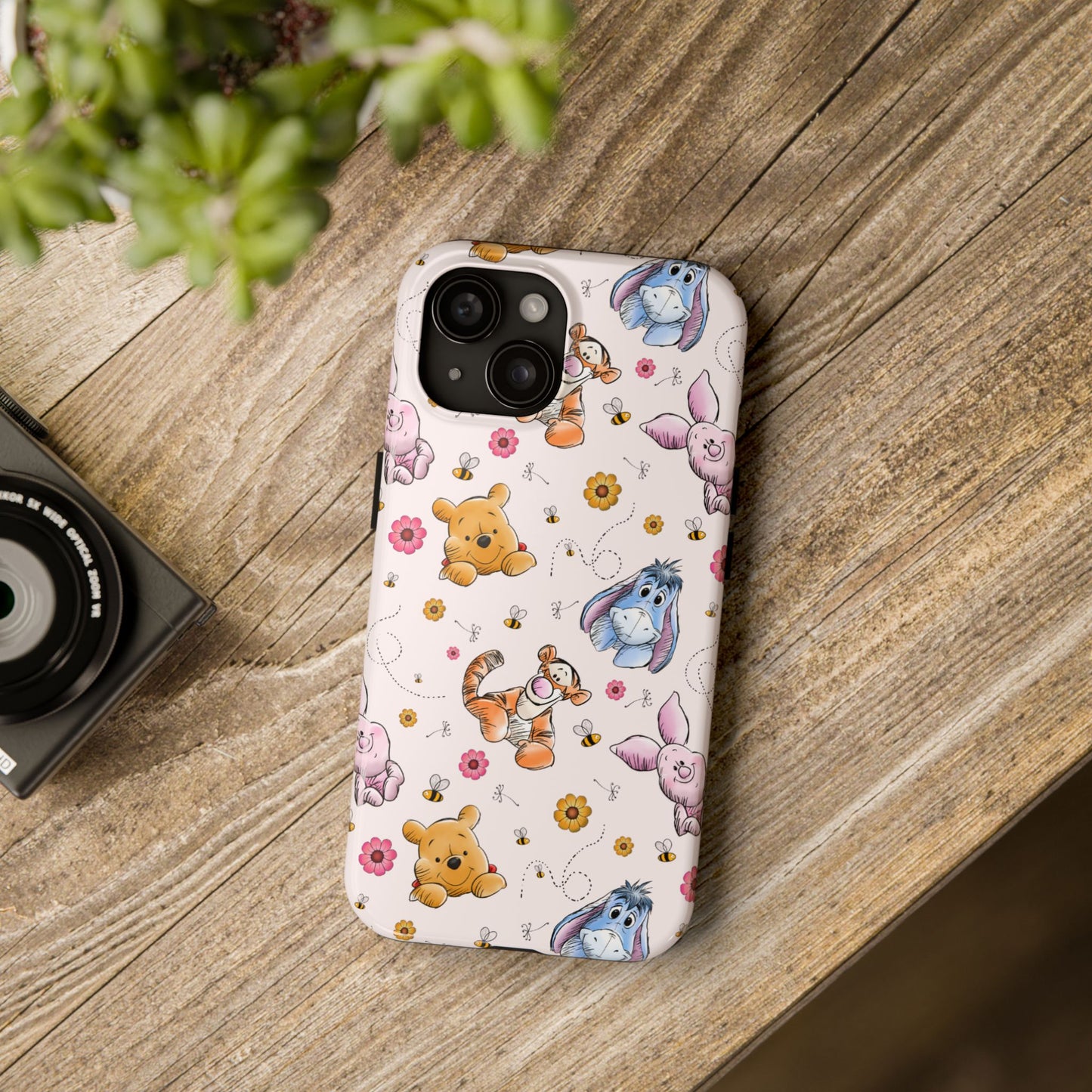 Winnie the Pooh Phone Case | Cute Bear Cover for Phone | Winnie the Pooh Piglet Tigger