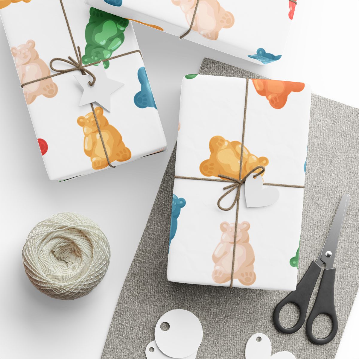 Gummy Bear Wrapping Papers