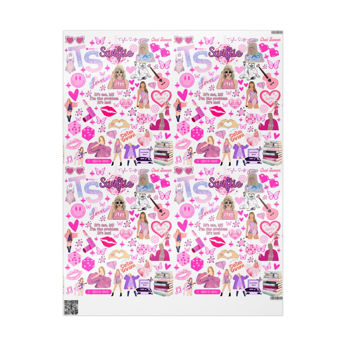 Eras Pattern Wrapping Papers | Taylor Inspired Wrapping Papers | Swifty Wrapping Papers | Taylor Wrapping Papers | Swiftys TS gift idea