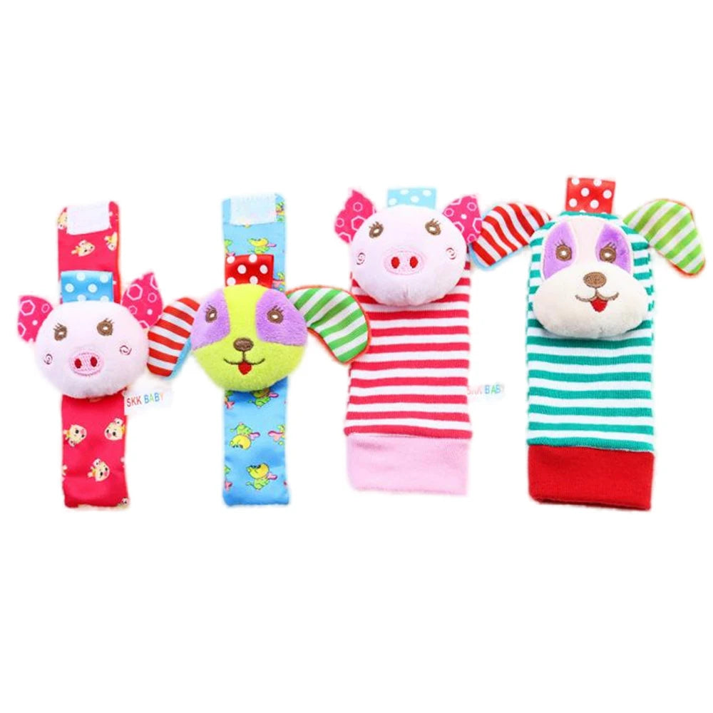 Baby Wrist Rattle & Sensory Socks – Fun, Movement & Early Development in Every Kick