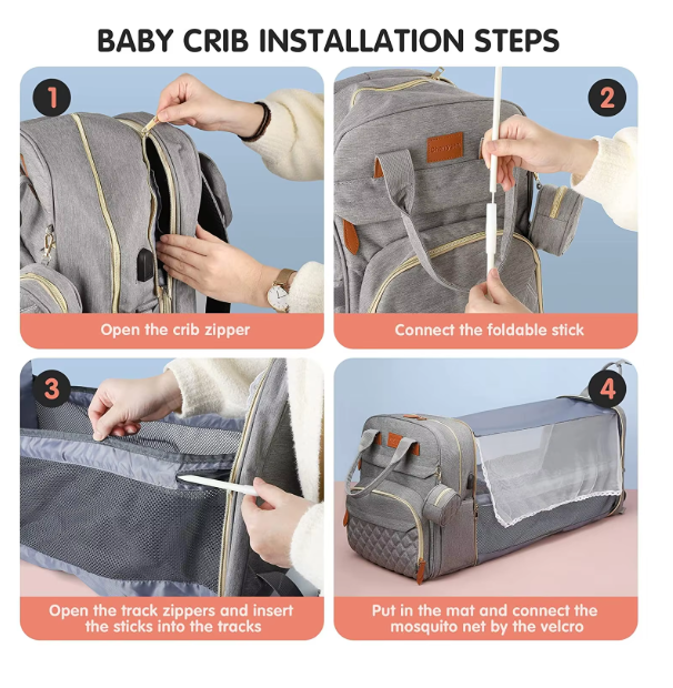 Baby Diaper Backpack