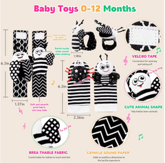 Baby Wrist Rattle & Sensory Socks – Fun, Movement & Early Development in Every Kick