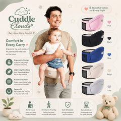 Ergonomic Baby Hip Seat Carrier – Comfort Support for Easy Carrying