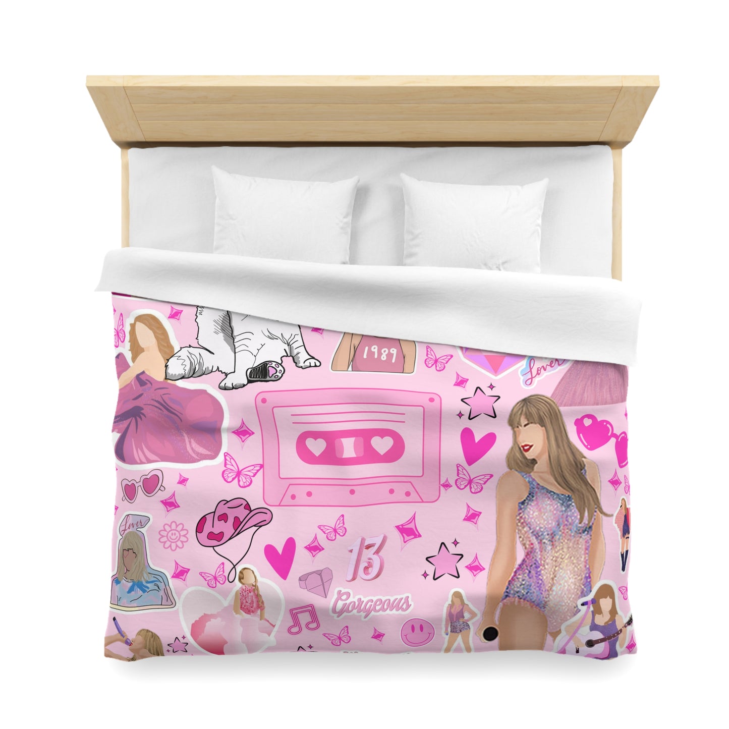 Taylor Inspired Duvet Cover | Swifty Duvet Cover | Taylor Bedding | Swiftys TS gift idea | Taylor gifts | Swift blanket