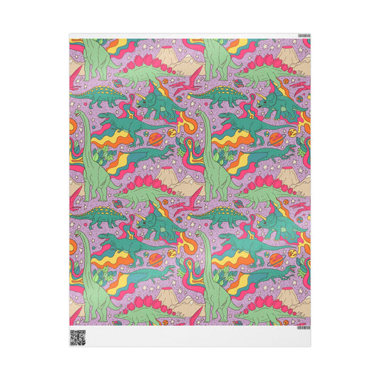 Dinosaur Wrapping Papers | Dino Gift Wrap | Fun Jurassic-Themed Wrapping Paper