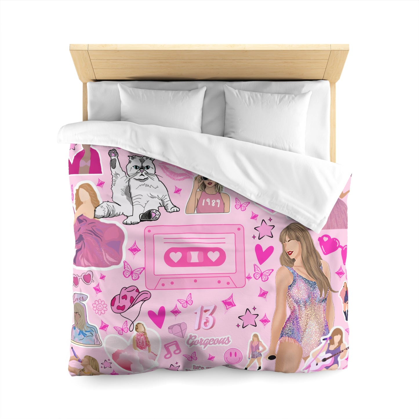 Taylor Inspired Duvet Cover | Swifty Duvet Cover | Taylor Bedding | Swiftys TS gift idea | Taylor gifts | Swift blanket