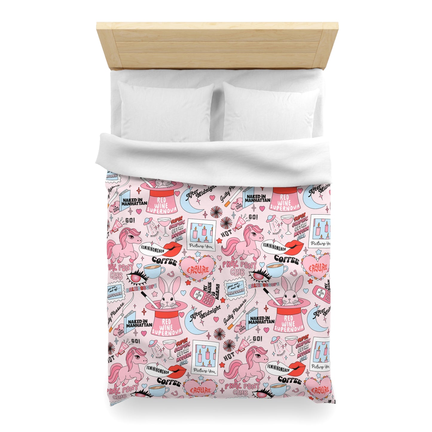 Chappell inspired Duvet Cover | Pink pony Club Duvet Cover | Midwest Princess Tour | Y2k Duvet Cover