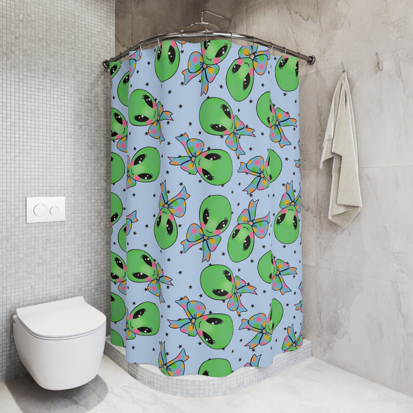 Alien Shower Curtains