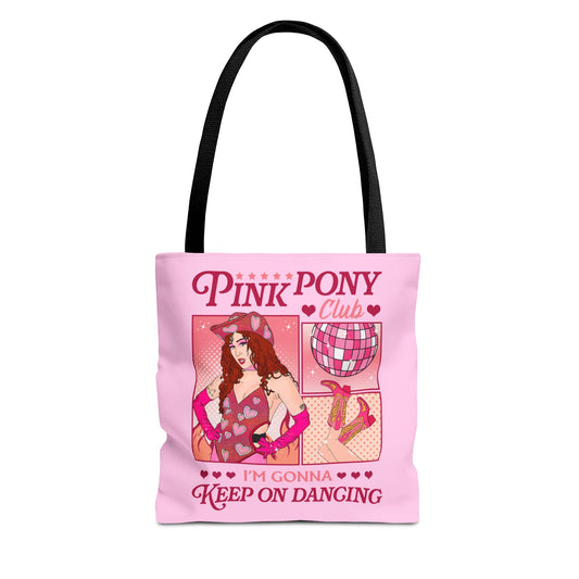 Chappell inspired Tote Bag | Pink pony Club Tote Bag | Midwest Princess Tour | Y2k Tote Bag