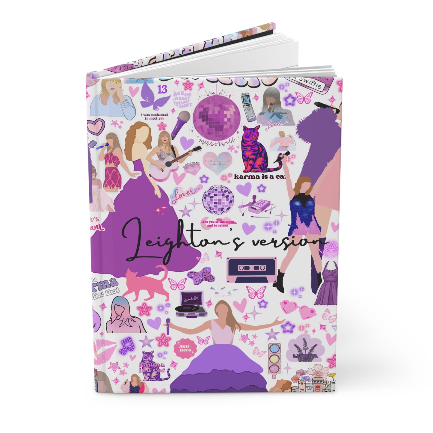 Personalized Taylor Journal | Eras Journal | Swiftie Journal | Taylor Merch | Taylor Gift