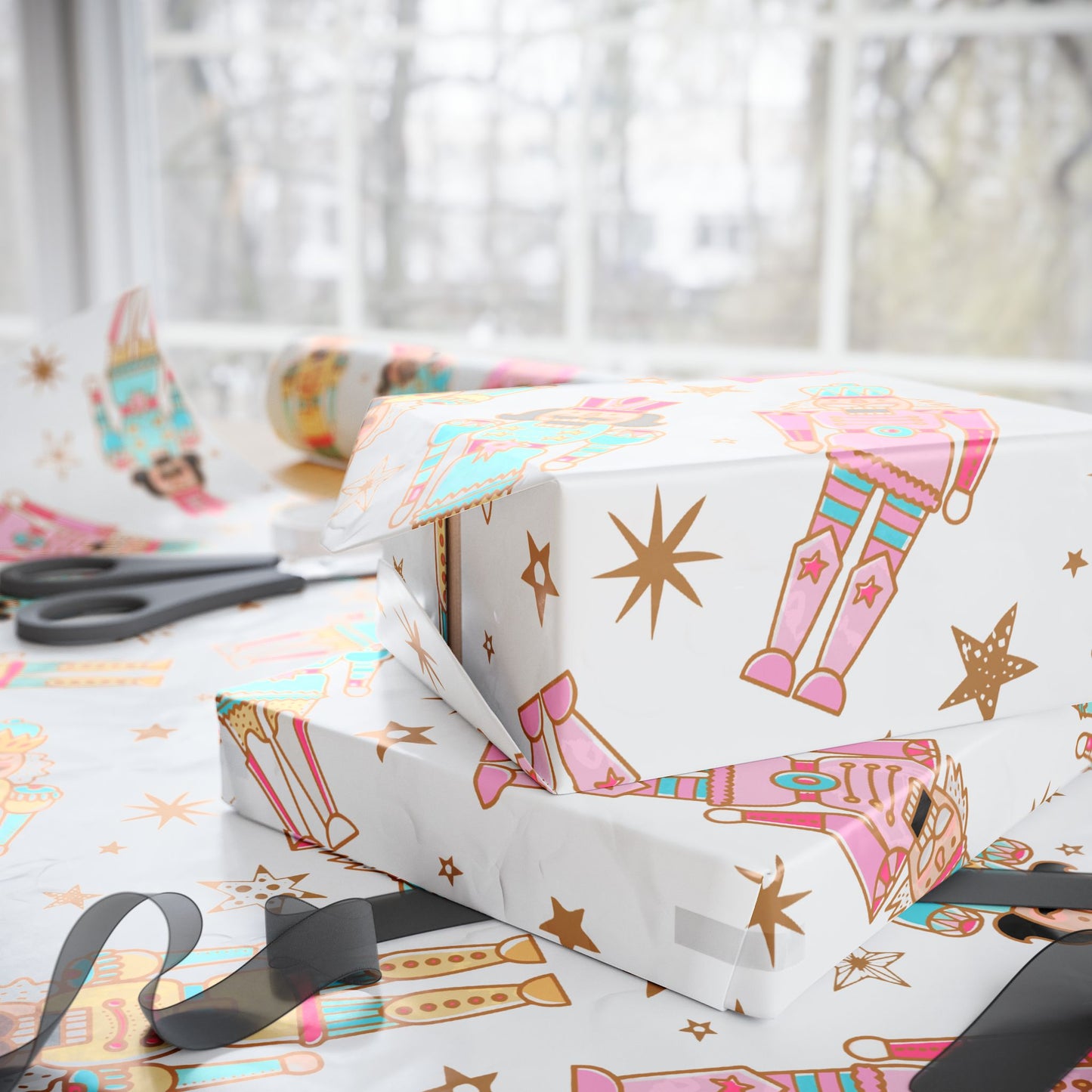 Christmas Nutcracker Wrapping Papers | Christmas Wrapping Papers | Holiday Decoration