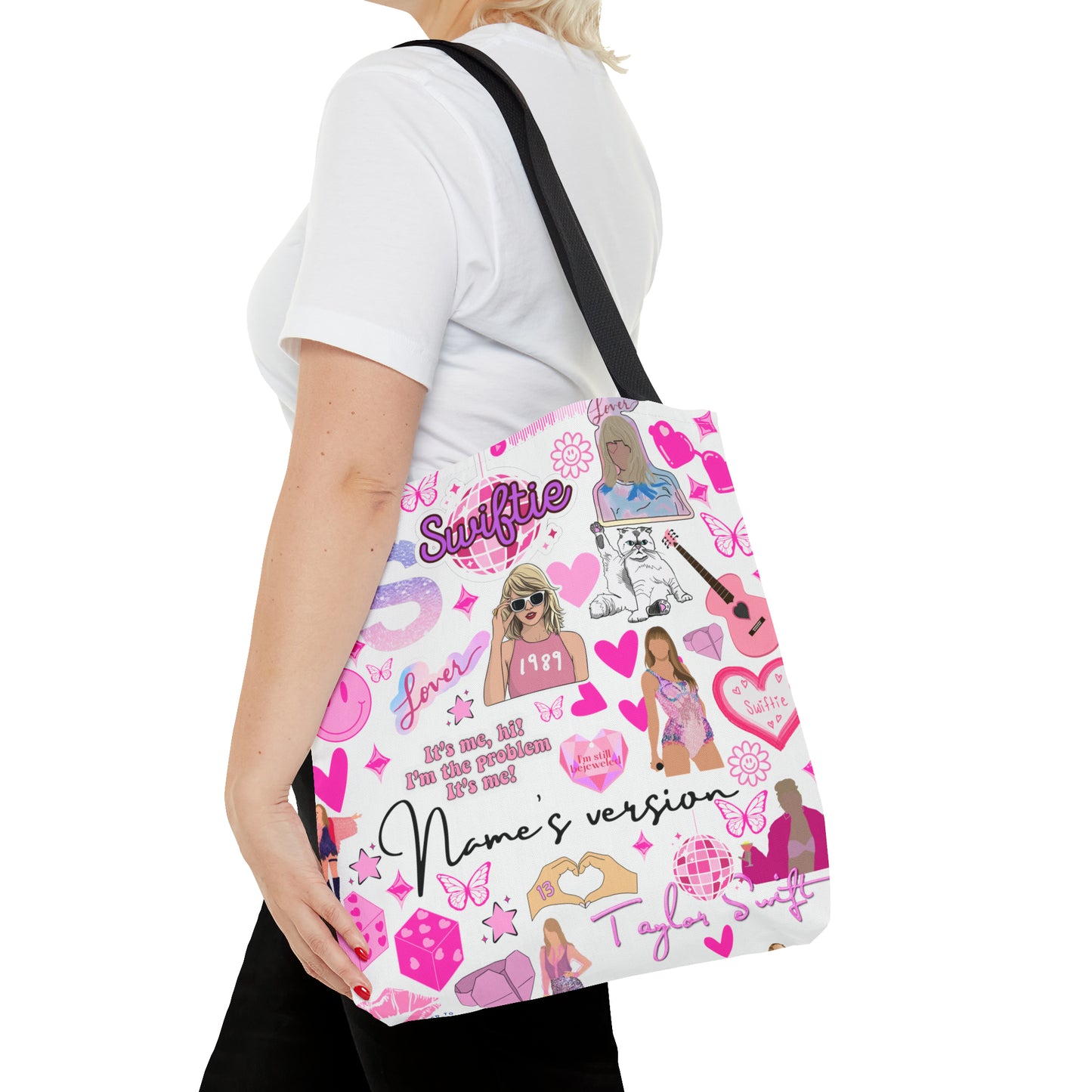 Personalized Taylor Inspired Tote Bag | Swifty Tote Bag | Taylor Tote Bag | Swiftys TS gift idea | Taylor gifts | Swift Tote Bag